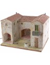 Casolare stuccato con forno funzionante illuminato cm 50x40x35 h