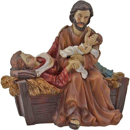 Nascita di gesù in resina Mondo Presepi