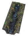 Arroyo de resina modular de 22x8,5x3,5 cm de altura para belén.