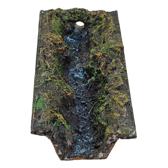 Ruscello in resina componibile cm 22x8,5x3,5 h