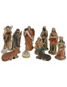 Set de Natividad de 11 figuras en serie de 20 cm en resina Mondo