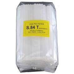 1 kg di colla a caldo trasparente ø 7 mm L.200 mm