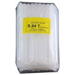 1 kg de pegamento termofusible transparente ø 12 mm L.200 mm