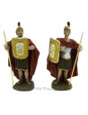 Cm 12 Set of two soldiers with shield and spear