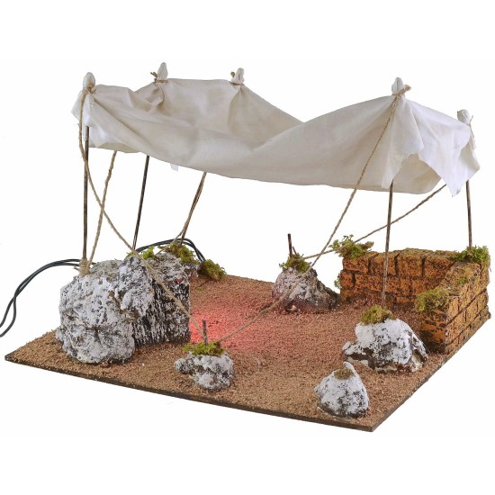 Tenda araba con luce cm 35x28,5x25 h