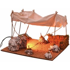 Tenda araba con luce cm 35x28,5x25 h 2