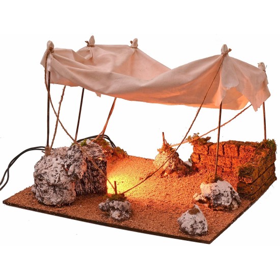 Tenda araba con luce cm 35x28,5x25 h