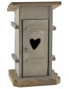 Latrina in legno per presepe cm 7x6x12 h