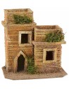 Casa araba doppia 13,5x10,5x14 h altezza, legno, casa, statue