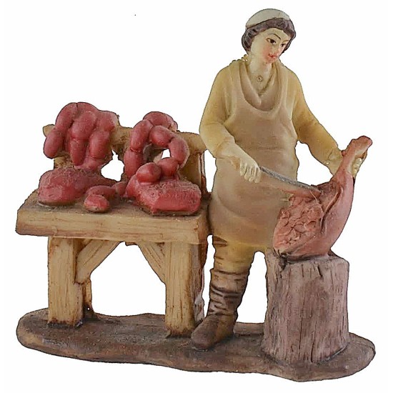 Conjunto de 8 oficios en resina serie 9 cm serie, resina, altura