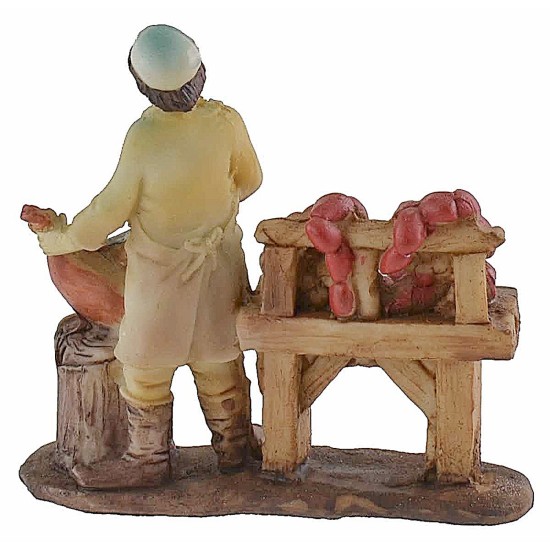 Set 8 mestieri in resina serie 9 cm serie, resina, altezza