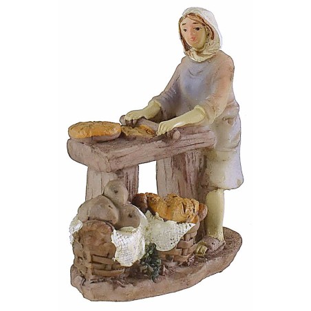 Set 8 mestieri in resina serie 9 cm serie, resina, altezza