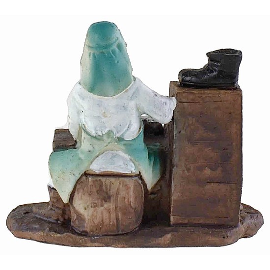 Set 8 mestieri in resina serie 9 cm serie, resina, altezza