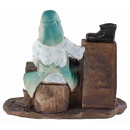 Conjunto de 8 oficios en resina serie 9 cm serie, resina, altura