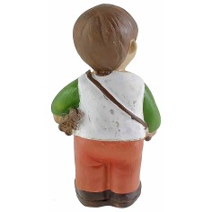 Boscaiolo in resina cm 10 stile bambino Oliver 2