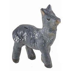 Perro de terracota en colores surtidos para figuritas de 8-10 cm perro. 2