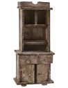 Aparador de madera envejecida cm 7x4,5x15,3 h