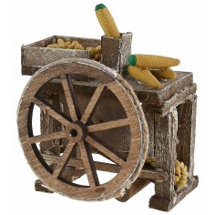 Molino para maíz cm 5x7,2x6,6 h molino antiguo, altura 2