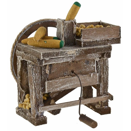 Molino para maíz cm 5x7,2x6,6 h molino antiguo, altura