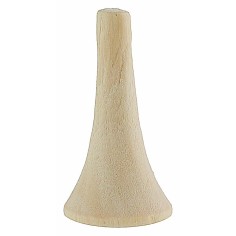 Tromba di legno cm 3 h legno, tromba, completare, case