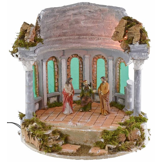 Tempio circolare illuminato ø 41,5x43 h