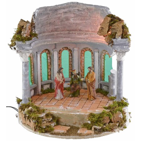 Tempio circolare illuminato ø 41,5x43 h