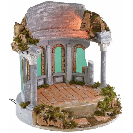 Tempio circolare illuminato ø 41,5x43 h