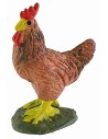 Gallina Oliver cabeza alta para figuritas de 10-12 cm