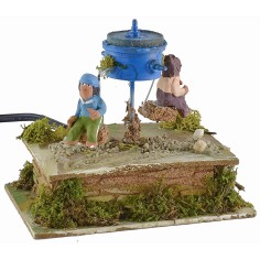 Nueva carrusel para estatuas de 10 cm en movimiento