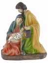 Natività in resina cm 12,5x7,5x14,8 h resina, giuseppe, 5x14