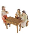 Mesa con banco y taburete Landi Moranduzzo para figuritas de 10