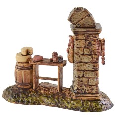 Banco da salumiere Landi Moranduzzo per statuine 10 cm altezza 2