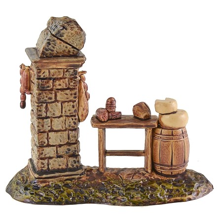 Banco da salumiere Landi Moranduzzo per statuine 10 cm