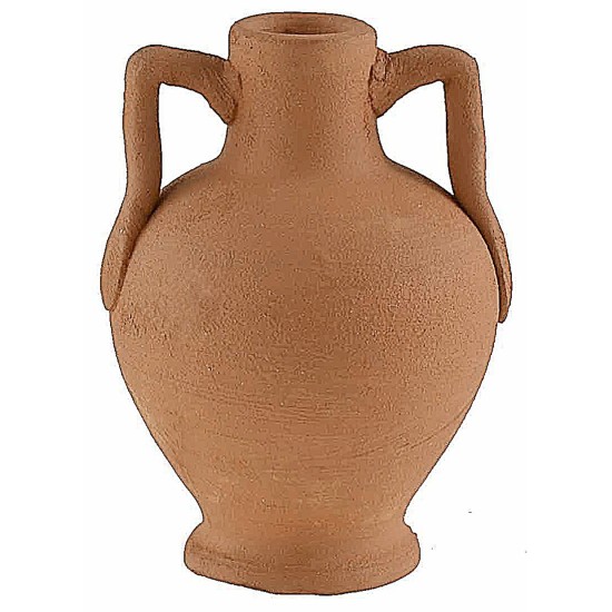 Jarra con asas de terracota h 5,2 cm jarra, terracota