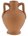 Jug with handles in terracotta h 5.2 cm