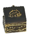 Open chest with treasures 2.7x2.1x2.6 cm, nativity scene