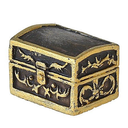 Forziere dei tesori cm 1,8x1,4x1,3 h minuterie presepe