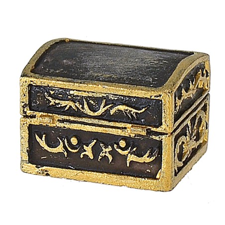 Forziere dei tesori cm 1,8x1,4x1,3 h minuterie presepe