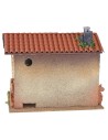 Casa con apertura central para tienda cm 33x25x30 h