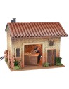 Casa con apertura central para tienda cm 33x25x30 h