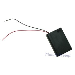 Battery holder with 3XAA stylus switch