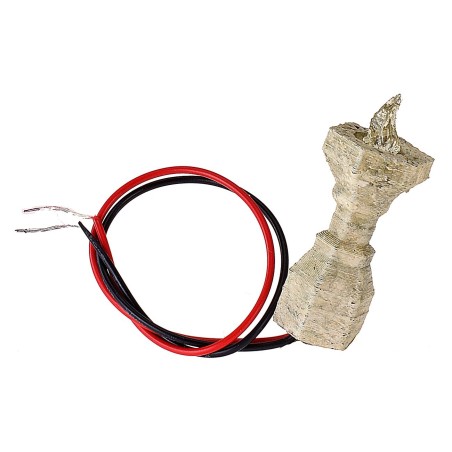 Braciere medio con led arancio tremolante 12 Volt cm 3,6 h