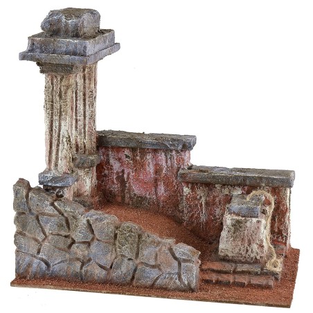 Ambientación mujeres de Jerusalén cm 25x15x24,5 h altura