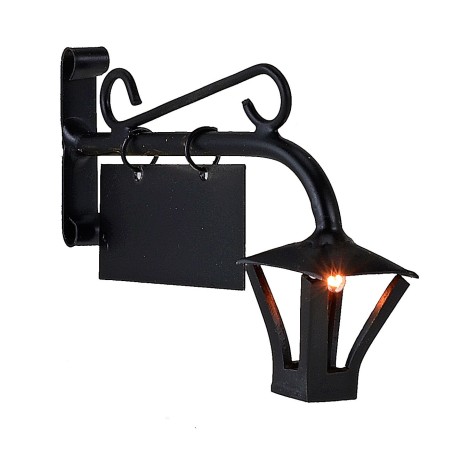 Lanterna 12 v con insegna