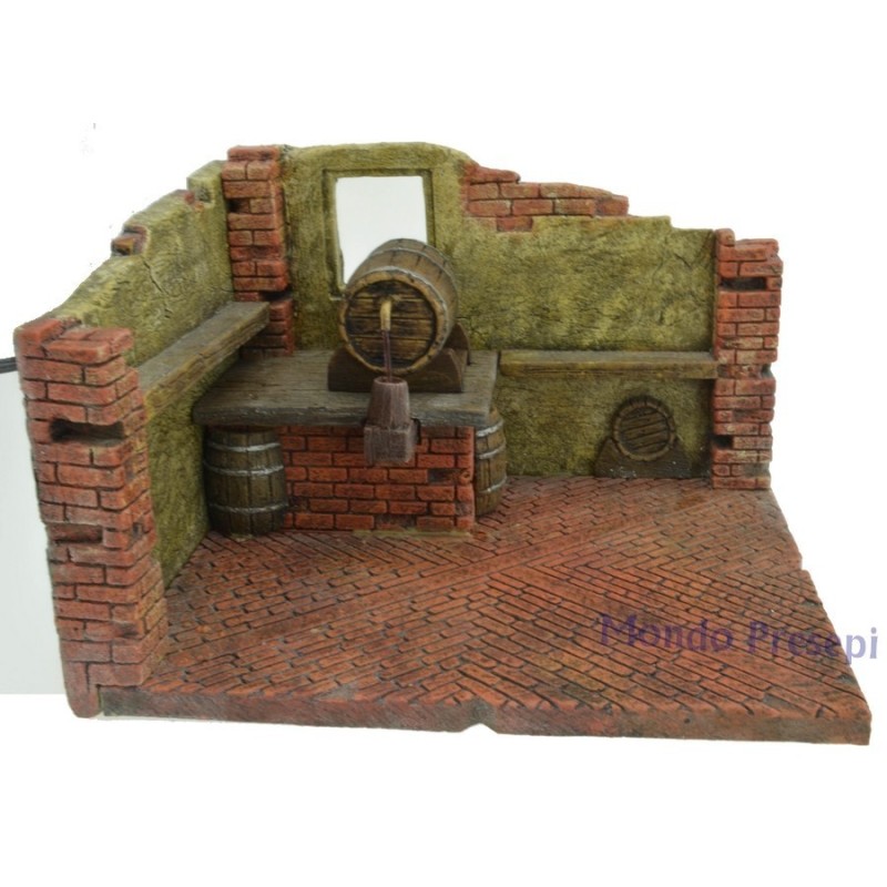 Resin tavern with working barrel