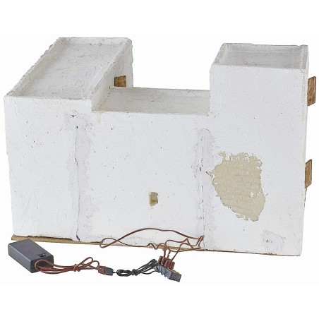 Borgo arabo illuminato cm 40,5x31x26,5 h