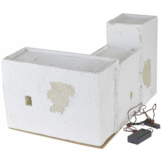 Villaggio arabo illuminato cm 40,5x31x26,5 h borghi, casetta