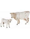 Landi Moranduzzo cow and calf for statues 8-10 cm