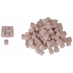 Adoquines 10x10x10 mm encontrar, acrílico, cocido, pueden.