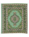 Light green carpet 16x10 cm